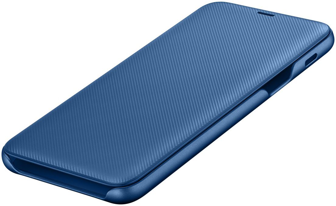 Samsung Galaxy A6 Plus Wallet Cover Blauw afbeelding 5