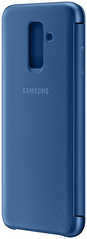 Samsung Galaxy A6 Plus Wallet Cover Blauw afbeelding 6