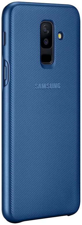 Samsung Galaxy A6 Plus Wallet Cover Blauw afbeelding 4