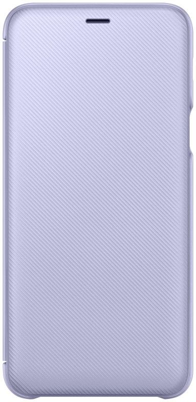 Samsung Galaxy A6 Plus Wallet Cover Lavender afbeelding 3