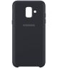 Samsung Galaxy A6 Dual Layer Cover Zwart