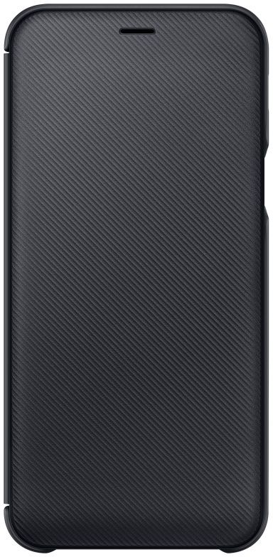 Samsung Galaxy A6 Wallet Cover Zwart afbeelding 3