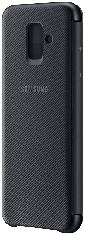 Samsung Galaxy A6 Wallet Cover Zwart afbeelding 8