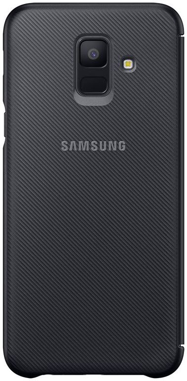 Samsung Galaxy A6 Wallet Cover Zwart afbeelding 4