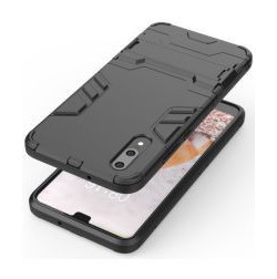 Huawei P20 Pro Hybride Hoesje met Kickstand Zwart afbeelding 6
