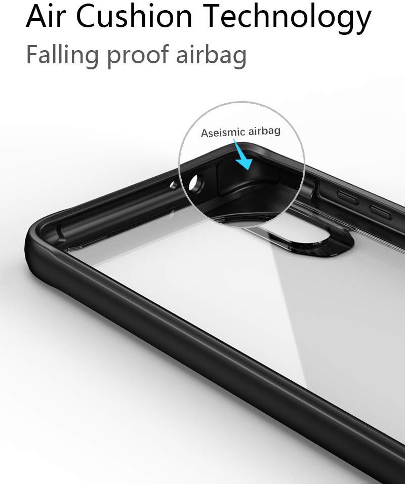 Huawei P20 Pro Schokabsorberend Hybride Hoesje Zwart afbeelding 4