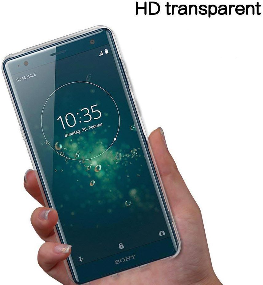 Sony Xperia XZ2 Premium Hoesje Transparant afbeelding 4