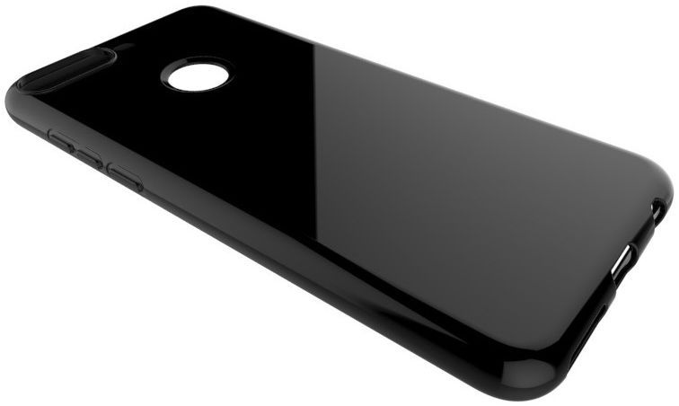 Huawei Y7 (2018) TPU Hoesje Zwart afbeelding 1