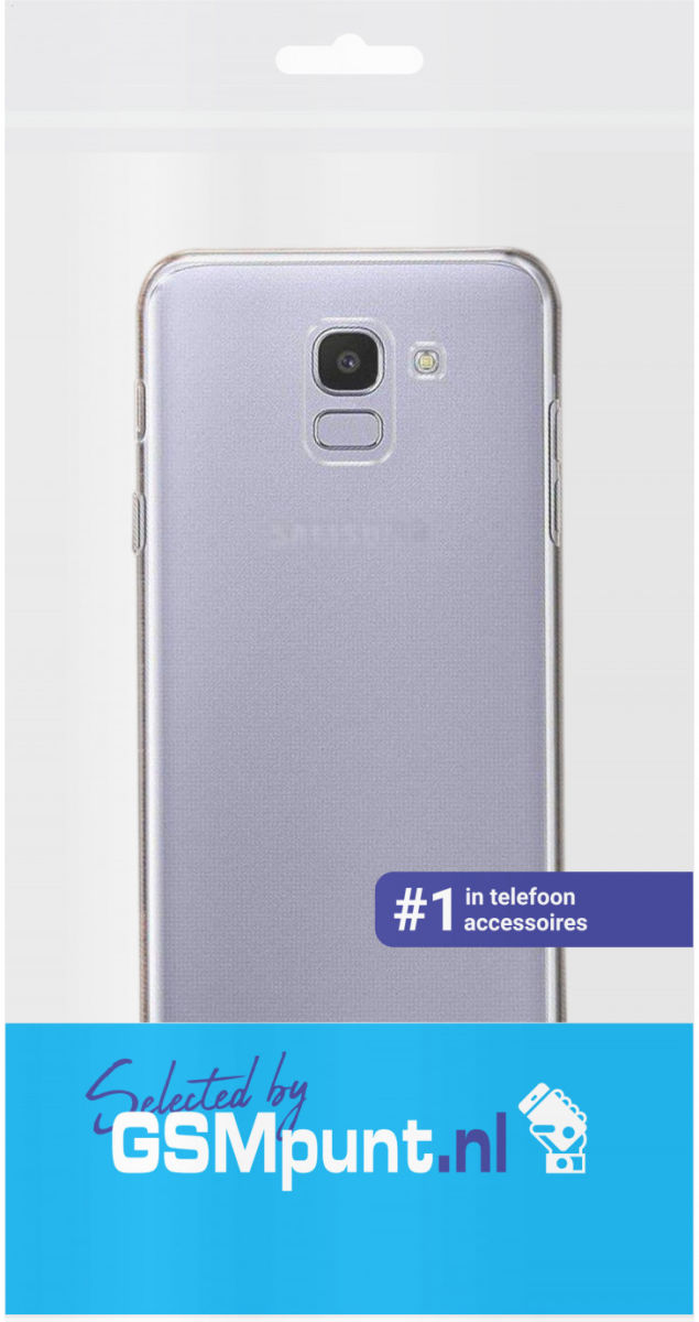 Samsung Galaxy J6 (2018) Hoesje Dun TPU Transparant afbeelding 3