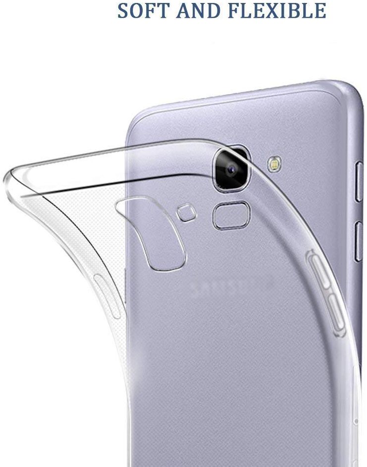 Samsung Galaxy J6 (2018) Hoesje Dun TPU Transparant afbeelding 2
