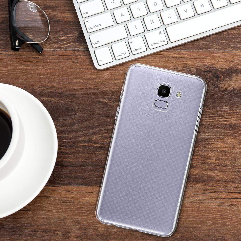 Samsung Galaxy J6 (2018) Hoesje Dun TPU Transparant afbeelding 6