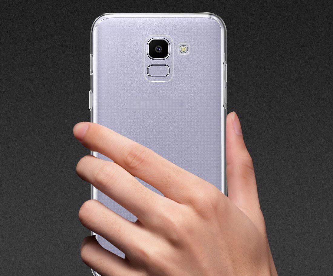 Samsung Galaxy J6 (2018) Hoesje Dun TPU Transparant afbeelding 7