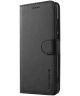 Huawei P20 Pro Lederen Portemonnee Stand Bookcase Hoesje Zwart
