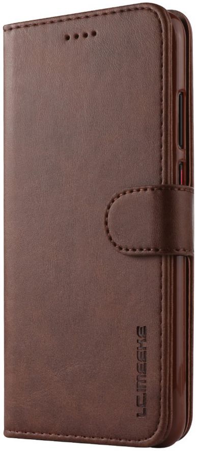 Huawei P20 Pro Lederen Portemonnee Stand Bookcase Hoesje Bruin afbeelding 8