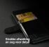 Rosso Element Samsung Galaxy A6 Hoesje Book Cover Zwart afbeelding 10