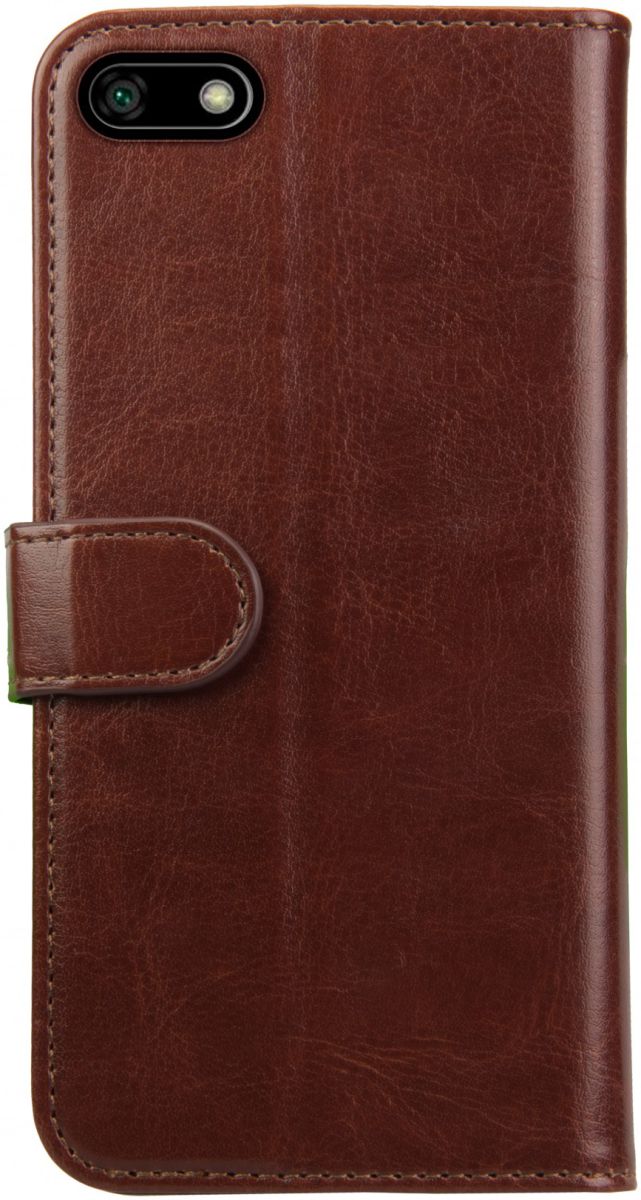 Rosso Element Huawei Y5 2018 Hoesje Book Cover Bruin afbeelding 4