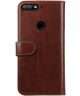 Rosso Element Huawei Y7 2018 Hoesje Book Cover Bruin