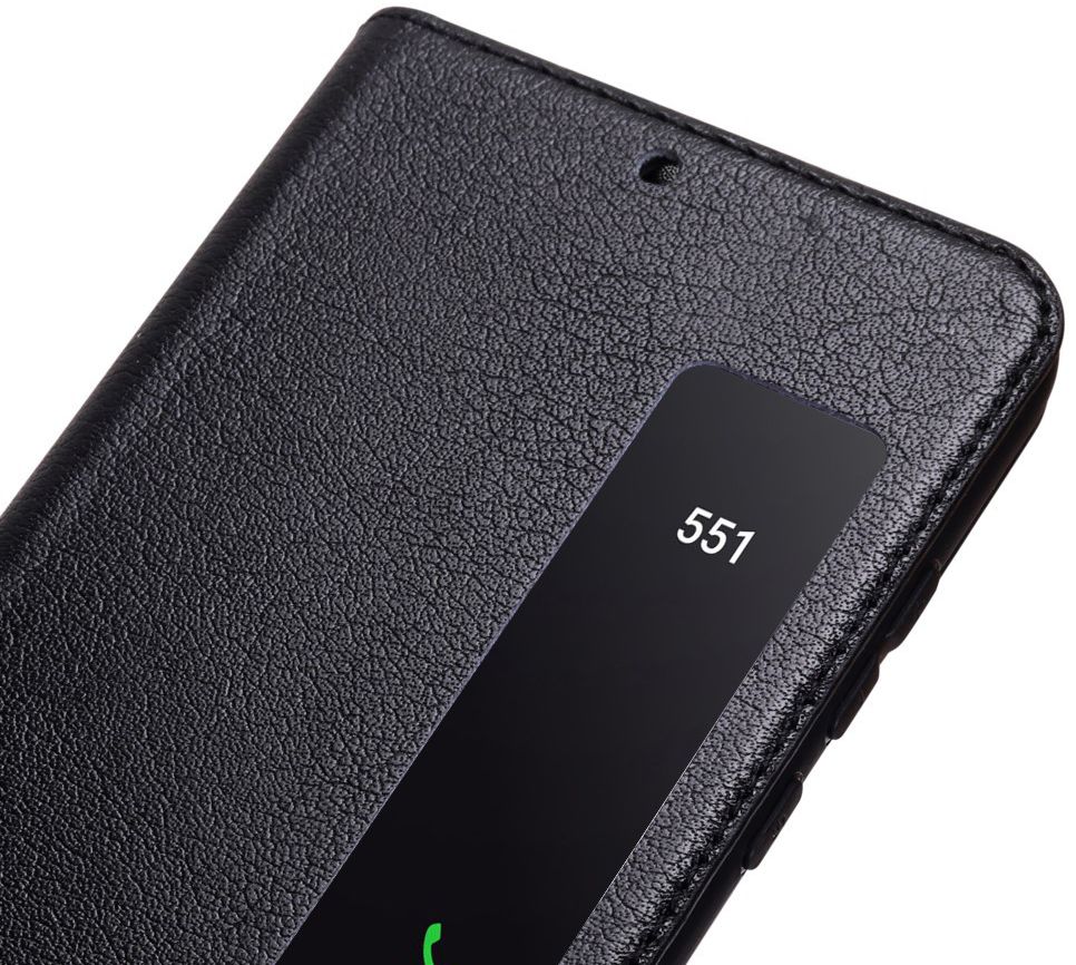 Huawei P20 Window View Hoesje Zwart afbeelding 12