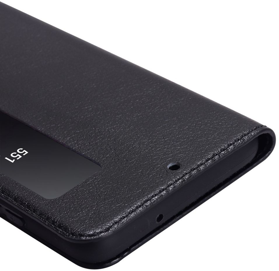Huawei P20 Window View Hoesje Zwart afbeelding 14