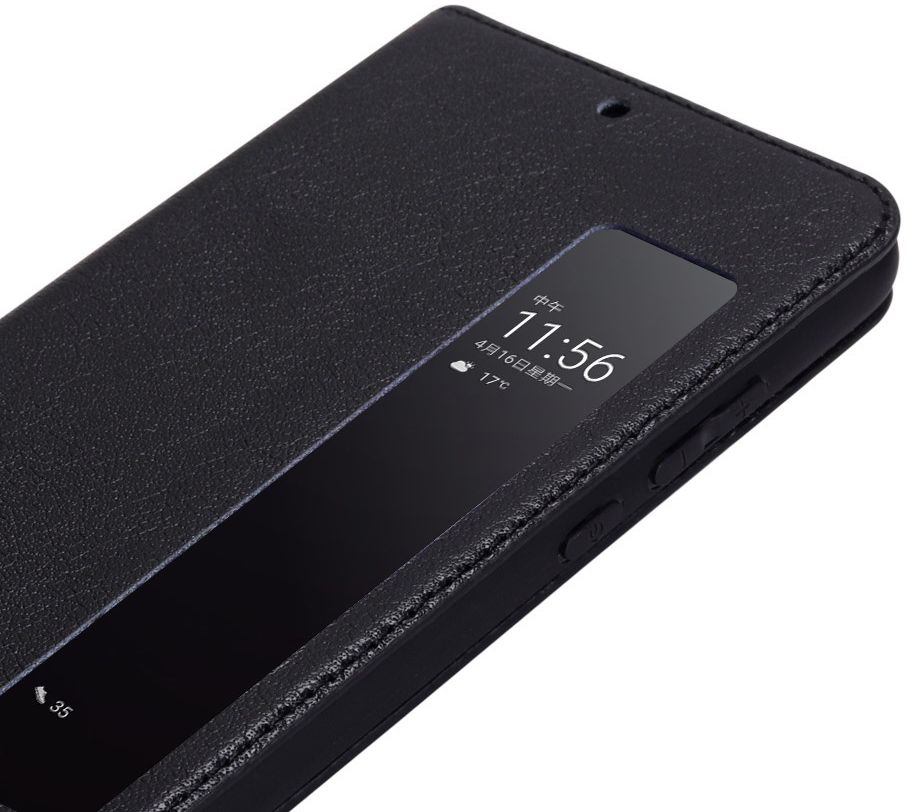 Huawei P20 Window View Hoesje Zwart afbeelding 6