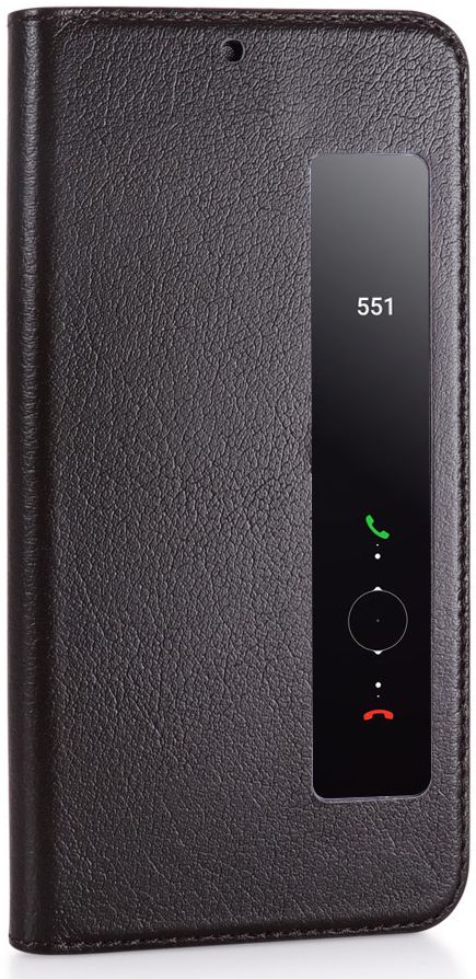 Huawei P20 Window View Hoesje Bruin afbeelding 7
