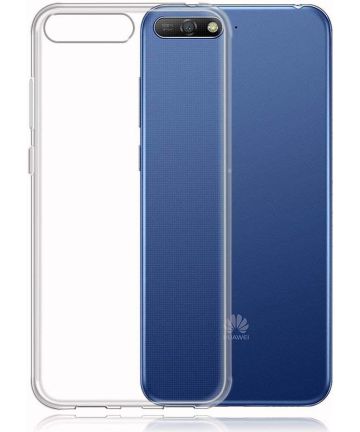 Huawei Y6 (2018) Hard Case Transparant Hoesjes
