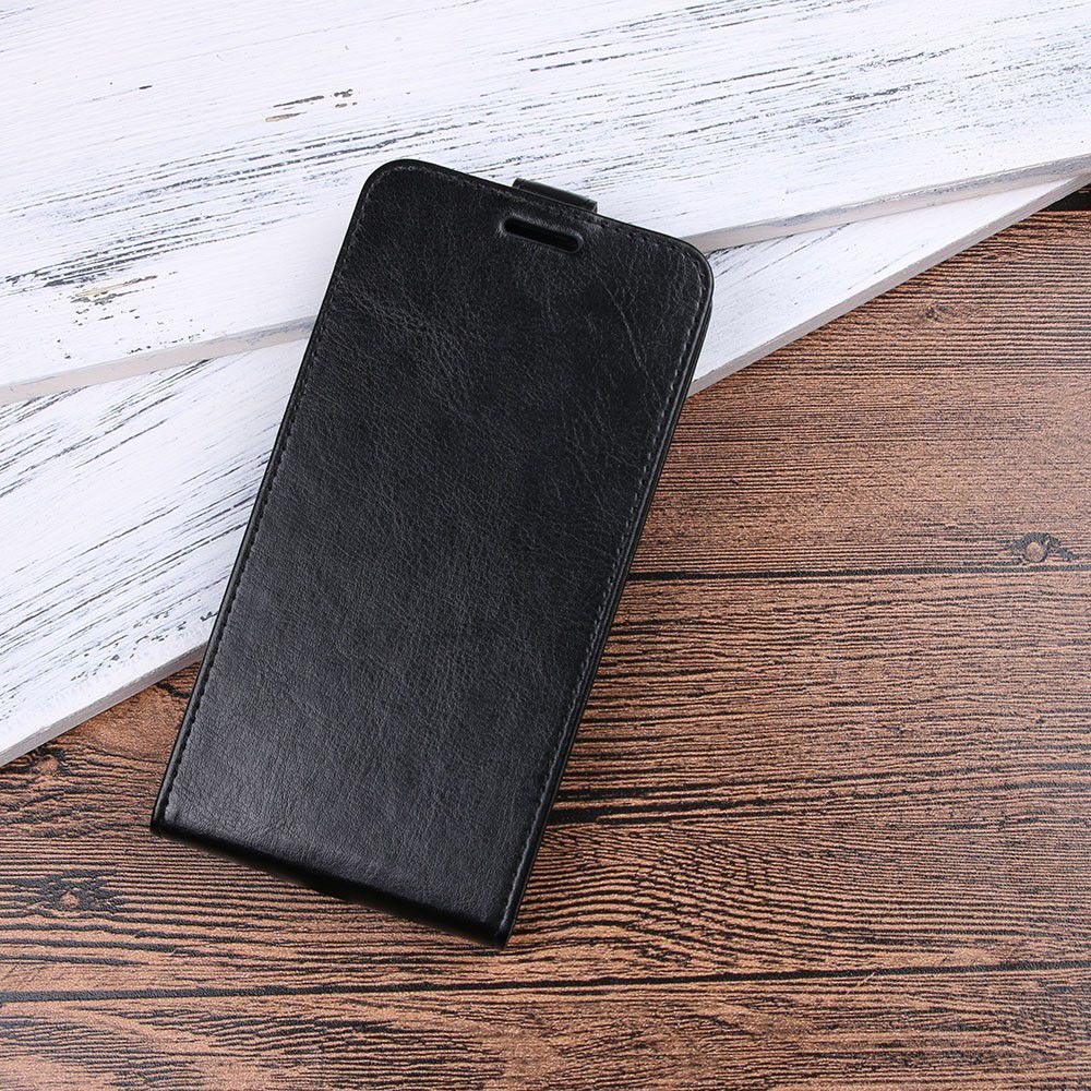 Wiko View Lite Verticaal Flip Hoesje Zwart afbeelding 5