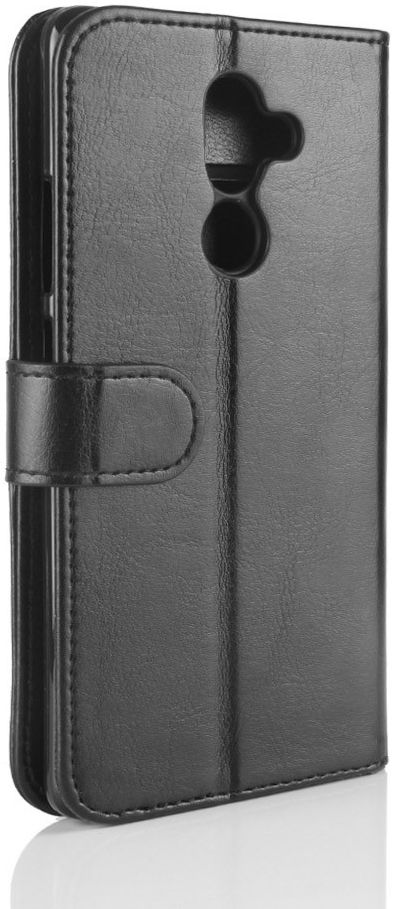 Nokia 7 Plus Lederen Portemonnee Stand Hoesje Zwart afbeelding 8