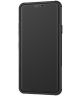 LG G7 Hybride Hoesje met Standaard Zwart