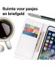 Apple iPhone 7 / 8 2-in-1 Portemonnee Hoesje met Print Bloemen