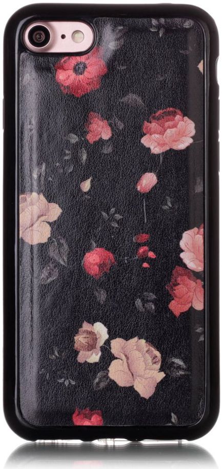 Apple iPhone 7 / 8 2-in-1 Portemonnee Hoesje met Print Bloemen afbeelding 8