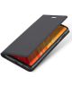 Dux Ducis OnePlus 6 Premium Bookcase Hoesje Grijs
