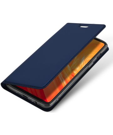 Dux Ducis OnePlus 6 Premium Bookcase Hoesje Blauw Hoesjes