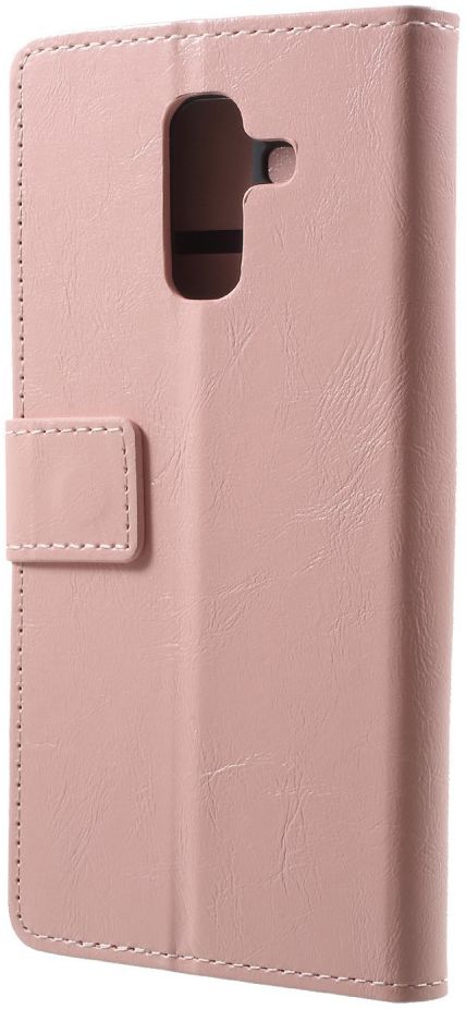 Samsung Galaxy A6 Hoesje met Kaarthouder Roze afbeelding 5