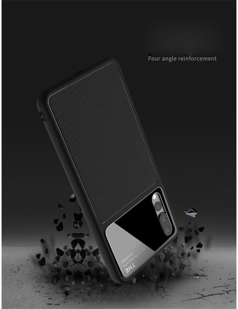 Huawei P20 Pro Tempered Glass TPU Hoesje Zwart afbeelding 12