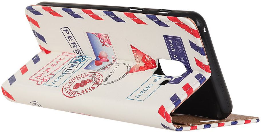 Samsung Galaxy A6 Portemonnee Hoesje met Love Mail Print afbeelding 7
