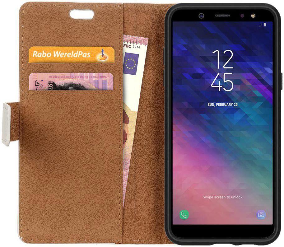 Samsung Galaxy A6 Portemonnee Hoesje met Love Mail Print afbeelding 2