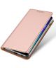 Dux Ducis Premium Book Case Samsung Galaxy A6 Hoesje Roze Goud