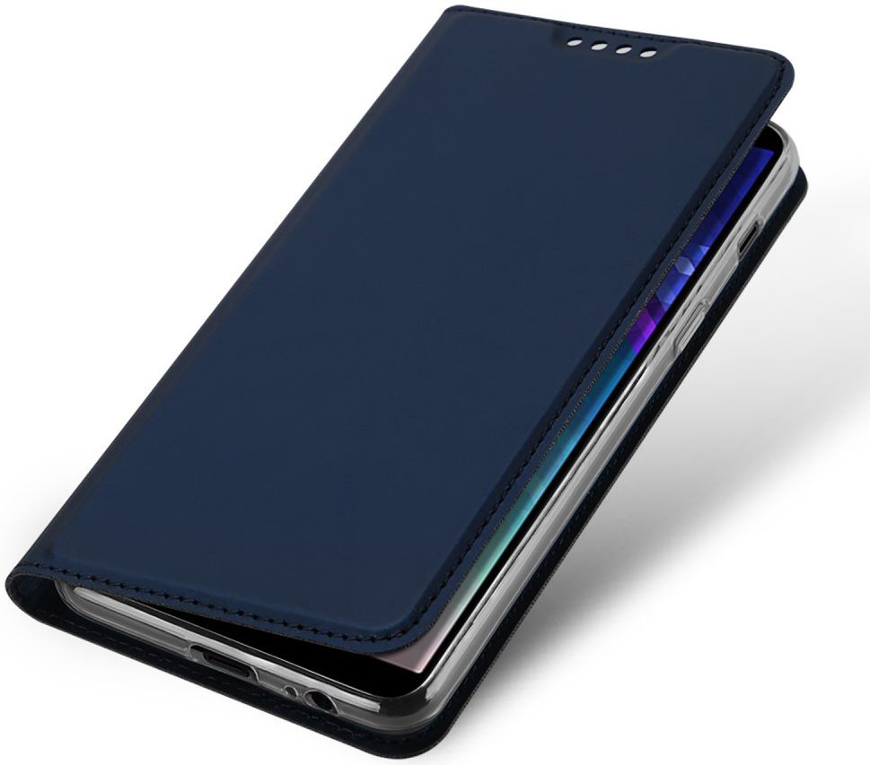 Dux Ducis Premium Book Case Samsung Galaxy A6 Hoesje Blauw afbeelding 1