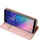 Dux Ducis Book Case Samsung Galaxy A6 Plus Hoesje Roze Goud