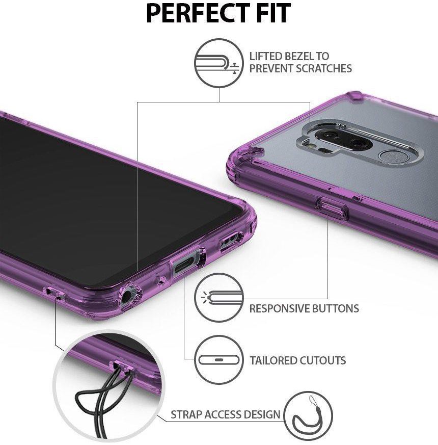 Ringke Fusion LG G7 ThinQ Hoesje Doorzichtig Clear afbeelding 9