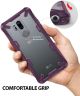 Ringke Fusion X LG G7 ThinQ Hoesje Doorzichtig Lilac Purple