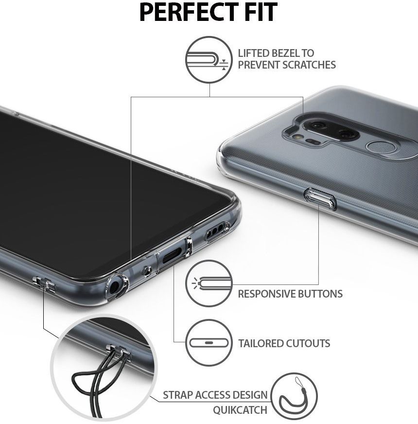Ringke Air LG G7 ThinQ Hoesje Clear afbeelding 4