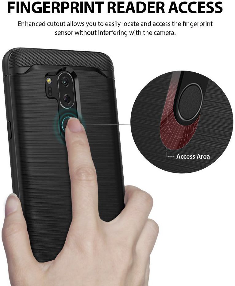 Ringke Onyx LG G7 ThinQ Hoesje Black afbeelding 5