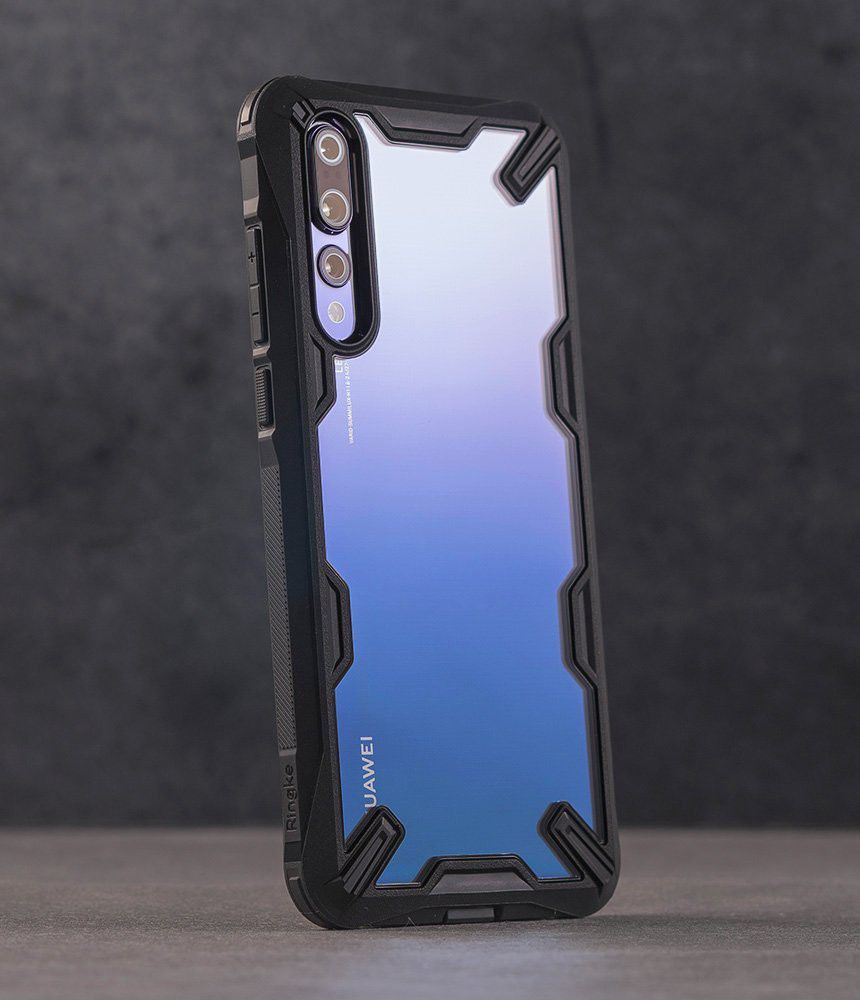 Ringke Fusion X Huawei P20 Pro Hoesje Doorzichtig Black afbeelding 9