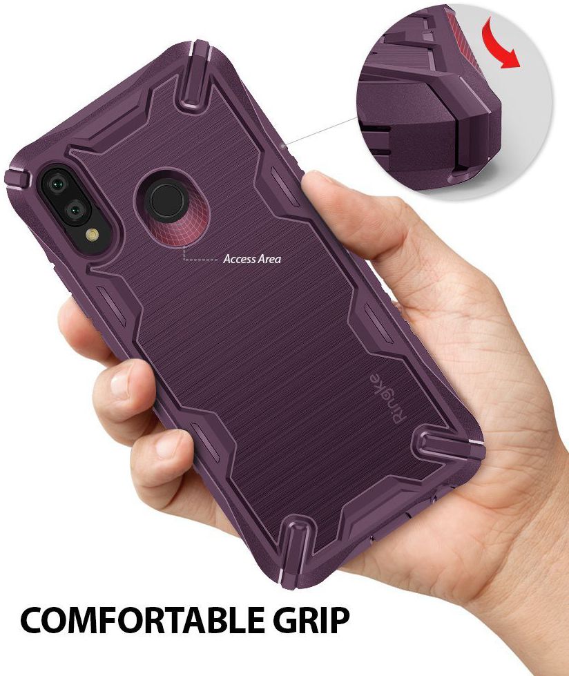 Ringke Onyx X Huawei P20 Lite Hoesje Lilac Purple afbeelding 4