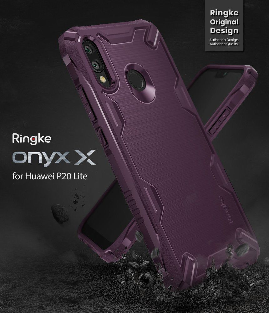 Ringke Onyx X Huawei P20 Lite Hoesje Lilac Purple afbeelding 8