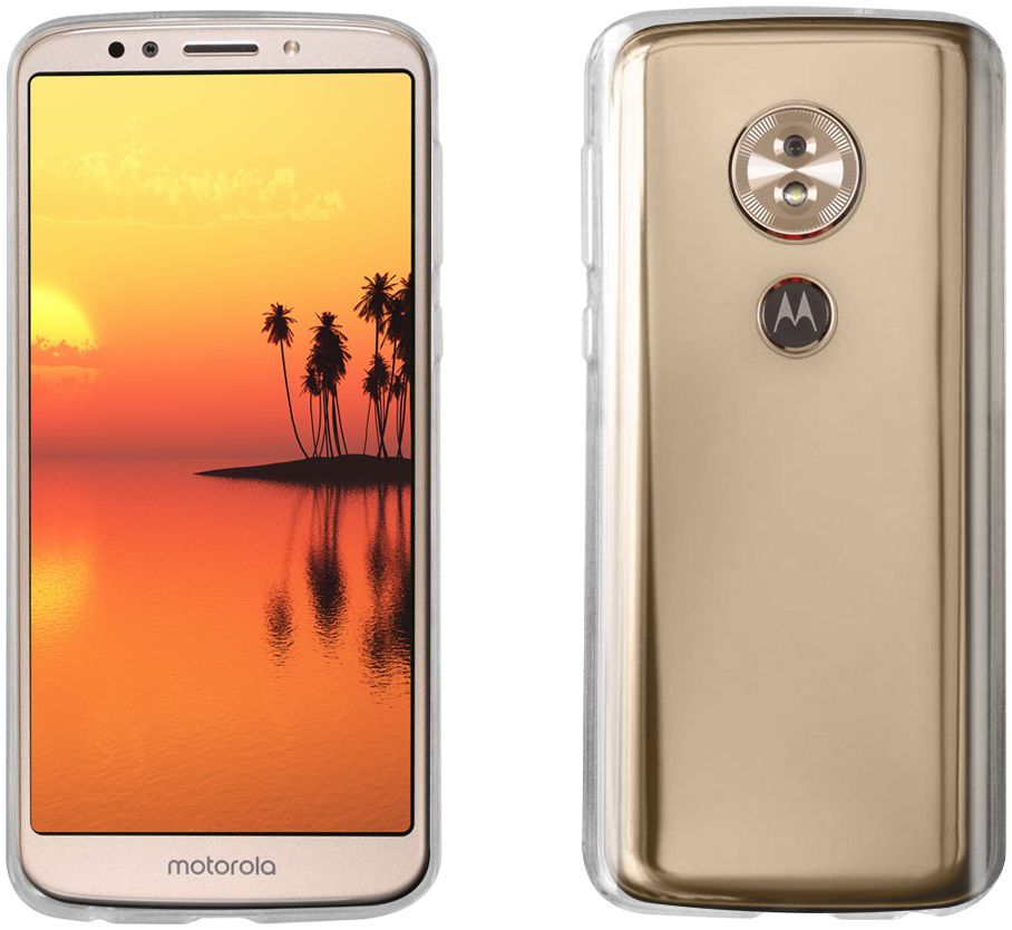 Originele Motorola Moto G6 Play Back Cover Transparant afbeelding 3