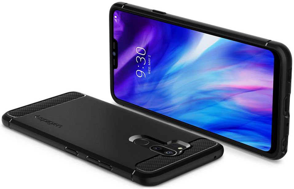 Spigen Rugged Armor LG G7 ThinQ Hoesje Zwart afbeelding 8