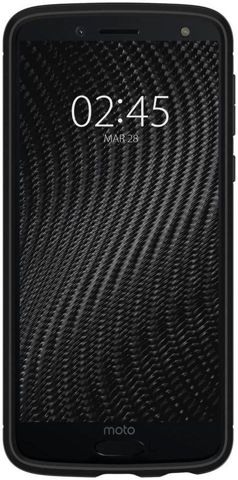 Spigen Rugged Armor Motorola Moto G6 Plus Hoesje Zwart afbeelding 9